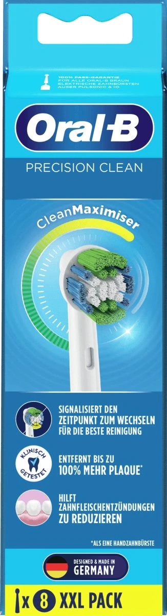 Oral B Oral-B Precision Clean Opzetborstel 8 Stuks - CleanMaximiser 10 Oral B Oral-B Precision Clean Opzetborstel 8 Stuks - CleanMaximiser - Afbeelding 10