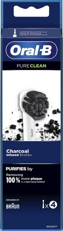 Oral B Oral-B Pure Clean Opzetborstel - 4 Stuks -Oral B Aanbiedingen Winkel 327x1200 12