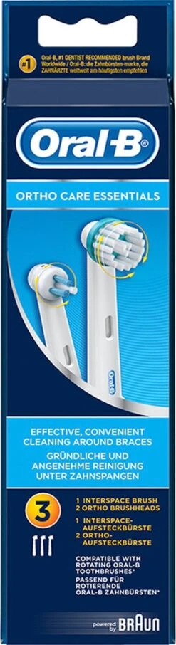 Oral B Oral-B Ortho Care - Opzetborstels - 3 Stuks -Oral B Aanbiedingen Winkel 327x1200 13