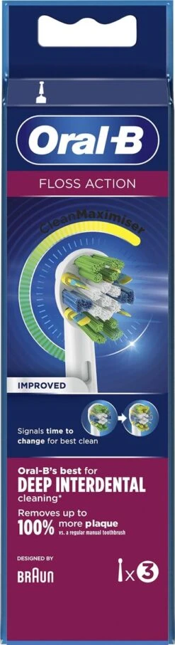 Oral B Oral-B Opzetborstels FlossAction 3 Stuks -Oral B Aanbiedingen Winkel 327x1200 4