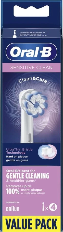 Oral B Oral-B Sensitive Clean - Opzetborstels - 4 Stuks -Oral B Aanbiedingen Winkel 327x1200 9