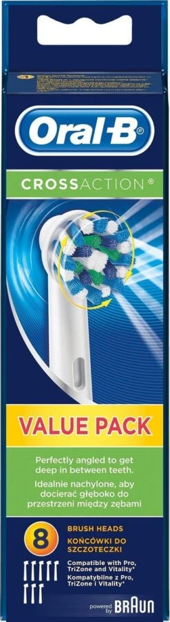 Oral B Oral-B Cross Action EB50 - 8 Stuks Voordeelverpakking -opzetborstels -Oral B Aanbiedingen Winkel 328x1200 5