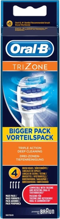 Oral B Oral-B TriZone - Opzetborstels - 4 Stuks -Oral B Aanbiedingen Winkel 329x1200 1