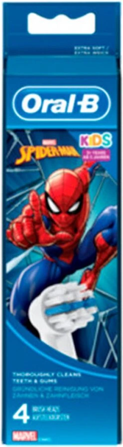 Oral B Oral-B - Kids Spiderman - 4 Stuks -Oral B Aanbiedingen Winkel 332x1200 2