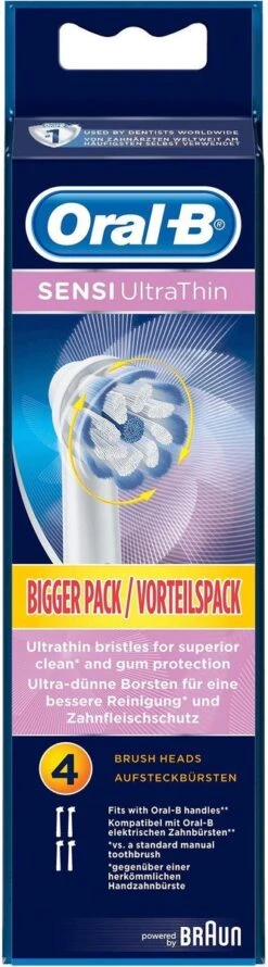 Oral B Oral-B Sensi UltraThin Opzetborstels - 4 Stuks -Oral B Aanbiedingen Winkel 333x1200