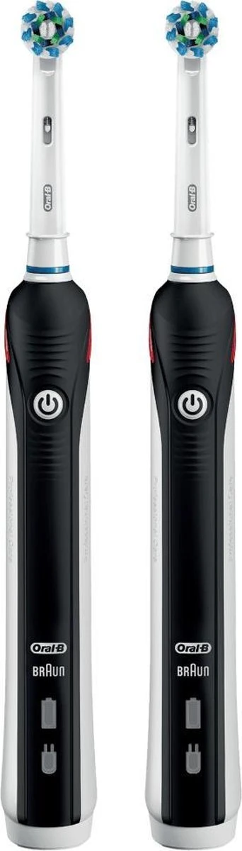 Oral B Oral_B Pro 2 - 2900 - Duoverpakking Elektrische Tandenborstel - Zwart 15 Oral B Oral_B Pro 2 - 2900 - Duoverpakking Elektrische Tandenborstel - Zwart - Afbeelding 15