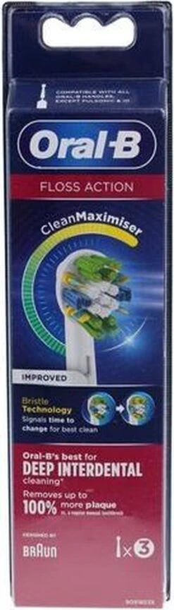 Oral B Oral-B Opzetborstels FlossAction 3 Stuks -Oral B Aanbiedingen Winkel 343x1200