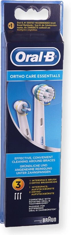 Oral B Oral-B Ortho Care - Opzetborstels - 3 Stuks -Oral B Aanbiedingen Winkel 367x1200
