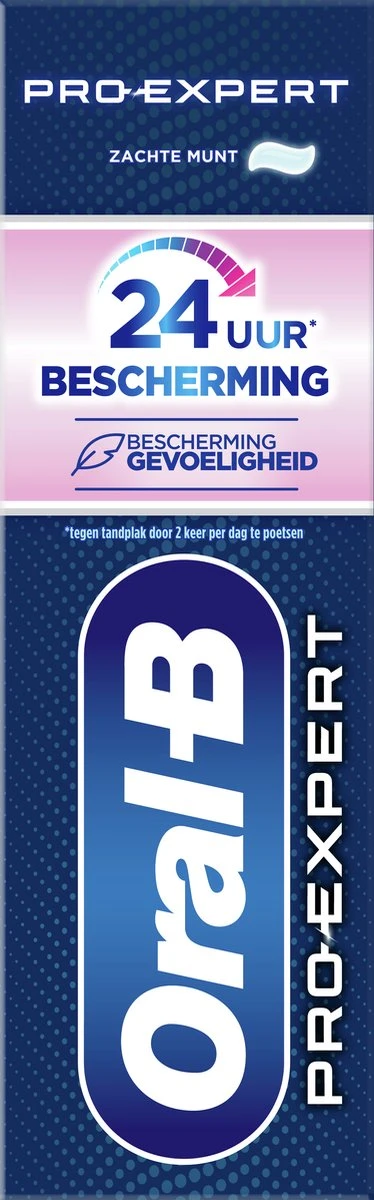 Oral B Oral-B Pro-Expert Bescherming Gevoelige Tanden Tandpasta - Voordeelverpakking 12 X 75ml 11 Oral B Oral-B Pro-Expert Bescherming Gevoelige Tanden Tandpasta - Voordeelverpakking 12 X 75ml - Afbeelding 11