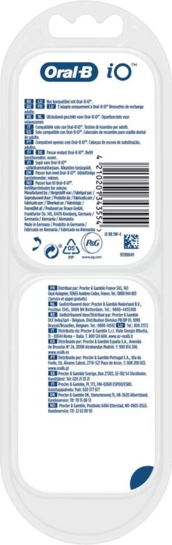 Oral B Oral-B IO Gentle Care Opzetborstels Wit 4 Stuks 19 Oral B Oral-B IO Gentle Care Opzetborstels Wit 4 Stuks -Oral B Aanbiedingen Winkel 379x1200