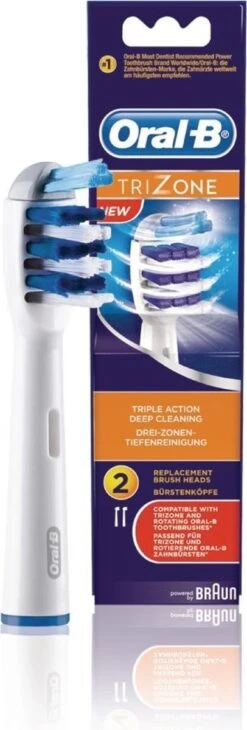 Oral B Oral-B TriZone - Opzetborstels - 2 Stuks -Oral B Aanbiedingen Winkel 406x1200