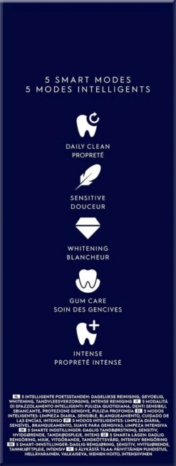 Oral B IO 6N - SMILE Black Lava Elektrische Tandenborstel Ontworpen Door Braun -Oral B Aanbiedingen Winkel 453x1200