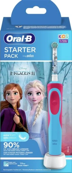 Oral B Oral-B Vitality Frozen - Elektrische Tandenborstel Voor Kinderen - 1 Handvat En 2 Opzetborstels -Oral B Aanbiedingen Winkel 501x1200 1
