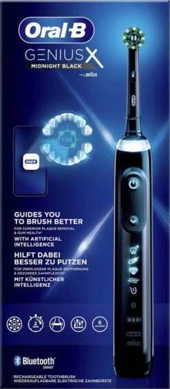 Oral B Oral-B Genius X - Special Editie - Zwart - Elektrische Tandenborstel - 1 Handvat En 1 Opzetborstel 13 Oral B Oral-B Genius X - Special Editie - Zwart - Elektrische Tandenborstel - 1 Handvat En 1 Opzetborstel -Oral B Aanbiedingen Winkel 525x1200 1
