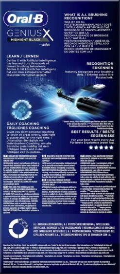 Oral B Oral-B Genius X - Special Editie - Zwart - Elektrische Tandenborstel - 1 Handvat En 1 Opzetborstel 10 Oral B Oral-B Genius X - Special Editie - Zwart - Elektrische Tandenborstel - 1 Handvat En 1 Opzetborstel -Oral B Aanbiedingen Winkel 526x1200