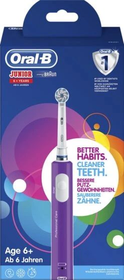 Oral B Oral-B Junior - Elektrische Tandenborstel - Paars 28 Oral B Oral-B Junior - Elektrische Tandenborstel - Paars -Oral B Aanbiedingen Winkel 534x1200 2