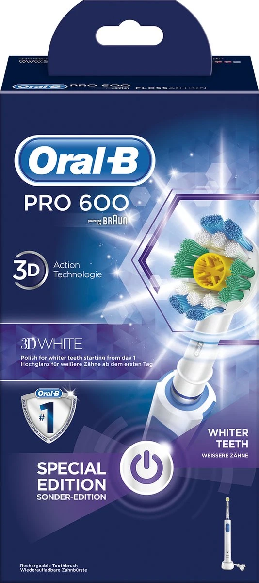 Oral B Oral-B White & Clean 600 BOX 2 Oral B Oral-B White & Clean 600 BOX - Afbeelding 2
