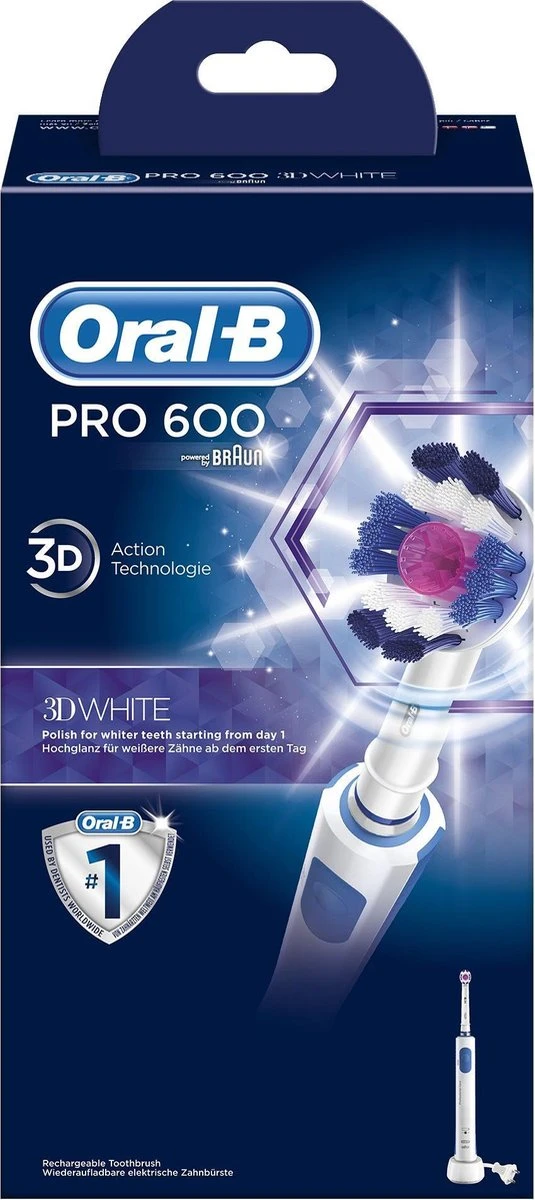 Oral B Oral-B White & Clean 600 BOX 5 Oral B Oral-B White & Clean 600 BOX - Afbeelding 5