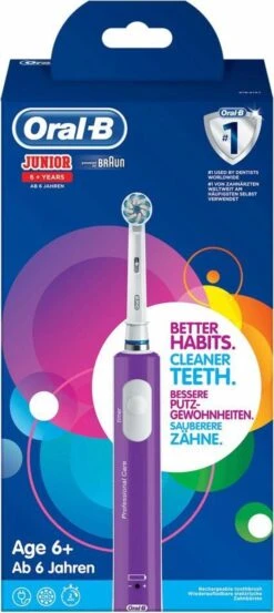 Oral B Oral-B Junior - Elektrische Tandenborstel - Paars 23 Oral B Oral-B Junior - Elektrische Tandenborstel - Paars -Oral B Aanbiedingen Winkel 536x1200 1