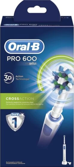 Oral B Oral-B PRO600 - Cross Action - Elektrische Tandenborstel -Oral B Aanbiedingen Winkel 537x1200 1