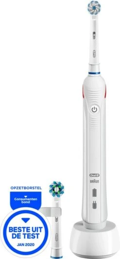 Oral B Oral-B Pro 2 2700 - Sensi Ultra Thin - Elektrische Tandenborstel - Wit -Oral B Aanbiedingen Winkel 555x1200