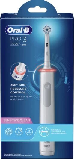 Oral B Oral-B Pro 3 3000 - Wit - Elektrische Tandenborstel - Ontworpen Door Braun - 1 Handvat En 1 Opzetborstel -Oral B Aanbiedingen Winkel 558x1200 1