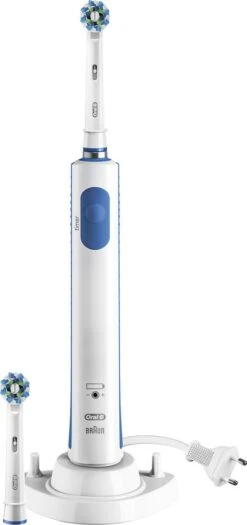 Oral B Oral-B PRO 670 CrossAction - Elektrische Tandenborstel - Met 2 Opzetborstels -Oral B Aanbiedingen Winkel 565x1200