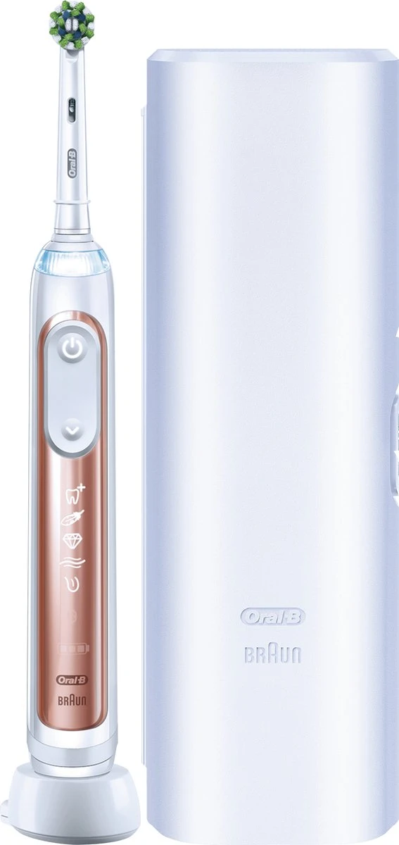 Oral B Oral-B Genius X - Elektrische Tandenborstel - Rosegold 5 Oral B Oral-B Genius X - Elektrische Tandenborstel - Rosegold - Afbeelding 5