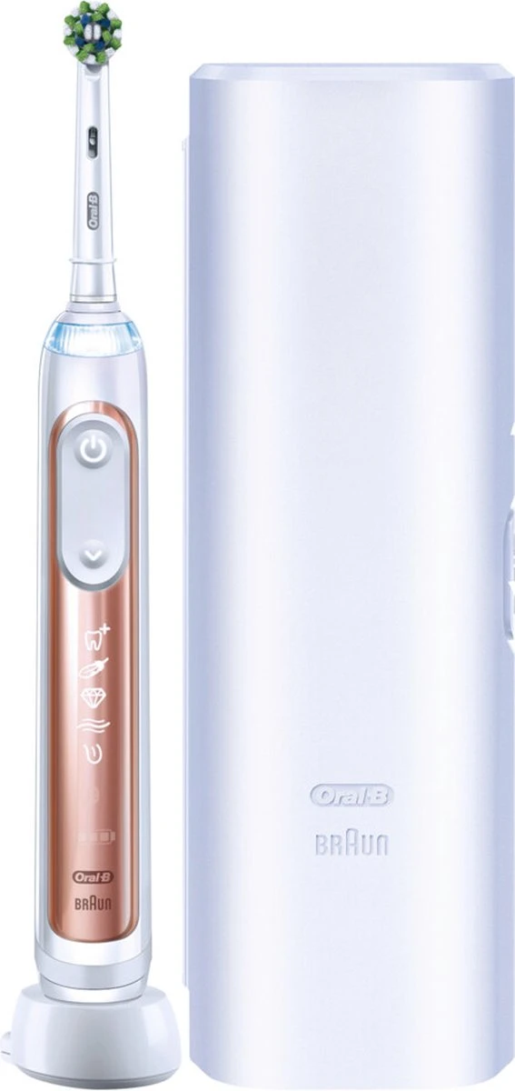Oral B Oral-B Genius X - Elektrische Tandenborstel - Rosegold 4 Oral B Oral-B Genius X - Elektrische Tandenborstel - Rosegold - Afbeelding 4