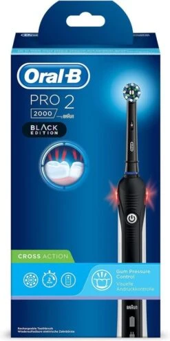 Oral B Oral-B Pro 2 2000 - Elektrische Tandenborstel - Zwart, Wit 11 Oral B Oral-B Pro 2 2000 - Elektrische Tandenborstel - Zwart, Wit -Oral B Aanbiedingen Winkel 601x1200