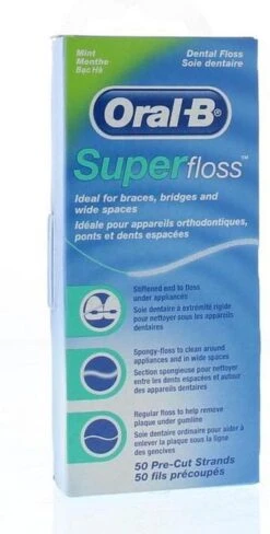 Oral B Oral-B Superfloss - 50 Stuks - Flosdraad 23 Oral B Oral-B Superfloss - 50 Stuks - Flosdraad -Oral B Aanbiedingen Winkel 607x1200 3
