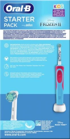 Oral B Oral-B Vitality Frozen - Elektrische Tandenborstel Voor Kinderen - 1 Handvat En 2 Opzetborstels -Oral B Aanbiedingen Winkel 608x1200