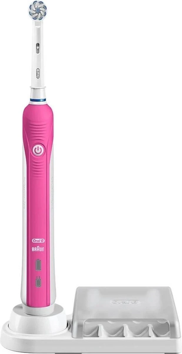 Oral B PRO 2 2400 N -sensi Ultra Thin - Electrische Tandenborstel- Pink 3 Oral B PRO 2 2400 N -sensi Ultra Thin - Electrische Tandenborstel- Pink - Afbeelding 3