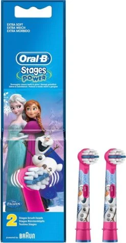 Oral B Oral-B Stages Power - Disney Frozen - Opzetborstels - 2 Stuks -Oral B Aanbiedingen Winkel 625x1200