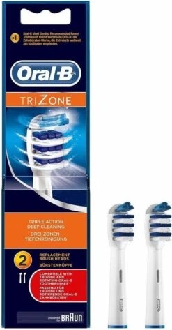 Oral B Oral-B TriZone - Opzetborstels - 2 Stuks -Oral B Aanbiedingen Winkel 626x1200