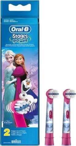 Oral B Oral-B Stages Power - Disney Frozen - Opzetborstels - 2 Stuks -Oral B Aanbiedingen Winkel 627x1200