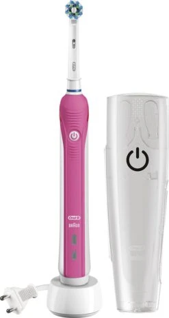 Oral B Oral-B Pro 2500 CrossAction Pink - Elektrische Tandenborstel -Oral B Aanbiedingen Winkel 638x1200 6