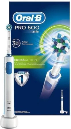 Oral B Oral-B PRO600 - Cross Action - Elektrische Tandenborstel -Oral B Aanbiedingen Winkel 663x1200 1