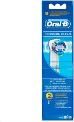 Oral B Oral-B Precision Clean - Met CleanMaximiser-technologie - Opzetborstels - 2 Stuks -Oral B Aanbiedingen Winkel 727x1200