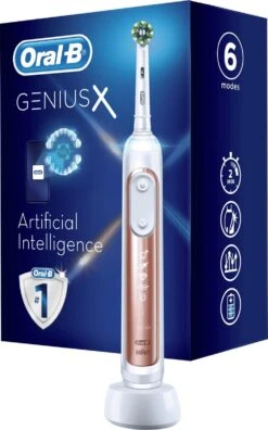 Oral B Oral-B Genius X Elektrische Tandenborstel Rosegold -Oral B Aanbiedingen Winkel 749x1200
