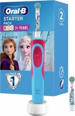 Oral B Oral-B Vitality Frozen - Elektrische Tandenborstel Voor Kinderen - 1 Handvat En 2 Opzetborstels -Oral B Aanbiedingen Winkel 770x1200