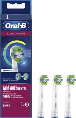 Oral B Oral-B Opzetborstels FlossAction 3 Stuks -Oral B Aanbiedingen Winkel 780x1200