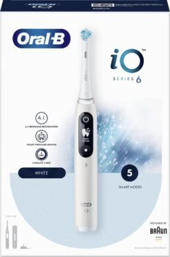 Oral B Oral-B IO 6 - Elektrische Tandenborstel - Wit 23 Oral B Oral-B IO 6 - Elektrische Tandenborstel - Wit -Oral B Aanbiedingen Winkel 797x1200 1