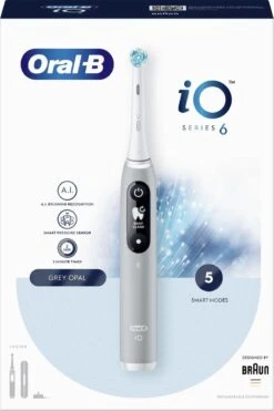 Oral B Oral-B IO - 6 - Opal Grey-Elektrische Tandenborstel Met Revolutionaire Magnetische Technologie Powered By Braun 15 Oral B Oral-B IO - 6 - Opal Grey-Elektrische Tandenborstel Met Revolutionaire Magnetische Technologie Powered By Braun -Oral B Aanbiedingen Winkel 798x1200
