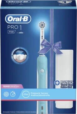Oral B Oral-B PRO750 Sensi UltraThin - Elektrische Tandenborstel - Inclusief Reisetui -Oral B Aanbiedingen Winkel 813x1200 1