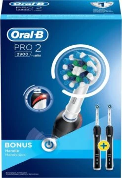 Oral B Oral_B Pro 2 - 2900 - Duoverpakking Elektrische Tandenborstel - Zwart 22 Oral B Oral_B Pro 2 - 2900 - Duoverpakking Elektrische Tandenborstel - Zwart -Oral B Aanbiedingen Winkel 818x1200