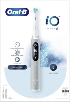 Oral B Oral-B IO - 6 - Opal Grey-Elektrische Tandenborstel Met Revolutionaire Magnetische Technologie Powered By Braun 14 Oral B Oral-B IO - 6 - Opal Grey-Elektrische Tandenborstel Met Revolutionaire Magnetische Technologie Powered By Braun -Oral B Aanbiedingen Winkel 836x1200