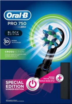 Oral B Oral-B PRO 750 - Elektrische Tandenborstel - Zwart 34 Oral B Oral-B PRO 750 - Elektrische Tandenborstel - Zwart -Oral B Aanbiedingen Winkel 836x1200 3