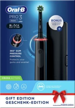 Oral B Elektrische Tandenborstel Oral-B Pro 3500 Zwart -Oral B Aanbiedingen Winkel 836x1200 4