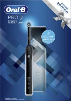 Oral B Oral-B PRO 2 2500 - Zwart - Elektrische Tandenborstel - Met Reisetui -Oral B Aanbiedingen Winkel 839x1200 2